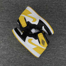 Load image into Gallery viewer, Nike Air Jordan 1 High Retro OF 6 Ring White Black Yellow Shoes Basketball Men