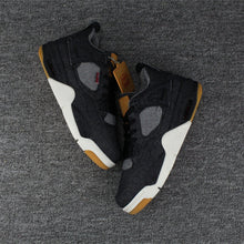 Load image into Gallery viewer, Nike Air Jordan 4 Retro Levis Black Basketball Men