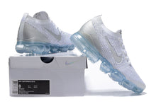 Load image into Gallery viewer, Nike Air Vapormax Flyknit 3 "Pure Platinum" Grey White Shoes Sneakers Men Sale Size US 7, 8, 8.5, 9, 10, 11