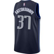 Load image into Gallery viewer, Dallas Mavericks Kostas Antetokounmpo Nike Statement Swingman Jersey  Navy