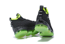 Load image into Gallery viewer, Nike Lebron XV 15 Black Green Men Shoes Sale Size US7,8,8.5,9,10,11,12
