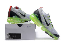 Load image into Gallery viewer, Nike Air Vapormax Flyknit 3 "Neon" Grey Black White Shoes Sneakers Men Sale Size US 7, 8, 8.5, 9, 10, 11