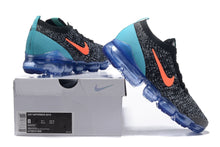 Load image into Gallery viewer, Nike Air Vapormax Flyknit 3 Black White Blue Shoes Sneakers Men Sale Size US 7, 8, 8.5, 9, 10, 11