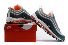 Load image into Gallery viewer, Nike Air Max 97 Green Grey Orange Shoes Sale Men Size US 7, 8, 8.5, 9, 10, 11