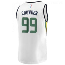 Load image into Gallery viewer, Association Fastbreak Replica Jersey  MensApparelJerseys  Utah Jazz  Crowder Jae  Primary  White
