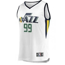 Load image into Gallery viewer, Association Fastbreak Replica Jersey  MensApparelJerseys  Utah Jazz  Crowder Jae  Primary  White