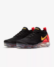 Load image into Gallery viewer, Nike Air Vapormax Flyknit 2 "Laser Orange" Black Shoes Sneakers Men Sale Size US 7, 8, 8.5, 9, 10, 11