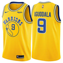 Load image into Gallery viewer, Andre Iguodala Golden State Warriors Swingman Hardwood Classic Jersey  Gold