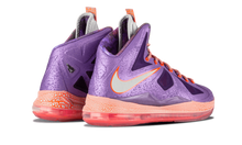 Load image into Gallery viewer, Nike Lebron 10 - As Lsr Purple/strt Gry-ttl Crmsn
