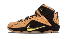 Load image into Gallery viewer, Nike Lebron 12 Ext Cork Natural/natural-blk-mtllc Gld
