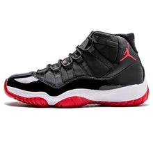 Load image into Gallery viewer, Men's Jordan Bred 11 Basketball Shoes - Black