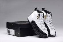 Load image into Gallery viewer, Nike Air Jordan 12 Retro 'Taxi' 2013 Black White Shoes Basketball Men Sale