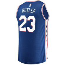 Load image into Gallery viewer, Men's Fanatics Branded Jimmy Butler Royal Philadelphia 7ers Fast Break Replica Jersey Icon Edition  Royal