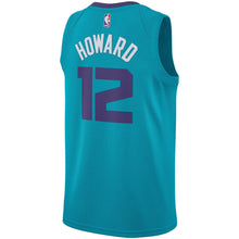 Load image into Gallery viewer, Men's Jordan Brand Dwight Howard Teal Charlotte Hornets Swingman Jersey  Icon Edition   Aqua