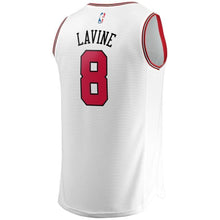 Load image into Gallery viewer, Men's Fanatics Branded Zach LaVine White Chicago Bulls Fast Break Replica Jersey – Association Edition  White