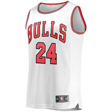 Load image into Gallery viewer, Men's Fanatics Branded Lauri Markkanen White Chicago Bulls Fast Break Replica Jersey  Association Edition  White