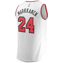 Load image into Gallery viewer, Men's Fanatics Branded Lauri Markkanen White Chicago Bulls Fast Break Replica Jersey  Association Edition  White