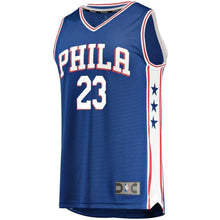 Load image into Gallery viewer, Men's Fanatics Branded Jimmy Butler Royal Philadelphia 7ers Fast Break Replica Jersey Icon Edition  Royal