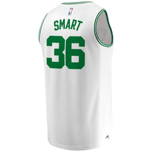 Load image into Gallery viewer, Men's Fanatics Branded Marcus Smart White Boston Celtics Fast Break Replica Jersey – Association Edition  White