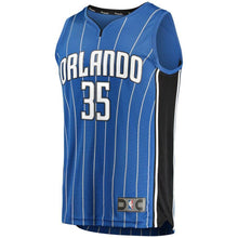 Load image into Gallery viewer, Men's Fanatics Branded Melvin Frazier Jr. Blue Orlando Magic Fast Break Replica Jersey – Icon Edition  Blue