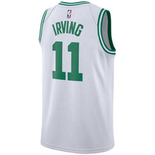 Load image into Gallery viewer, Men's Nike Kyrie Irving White Boston Celtics Swingman Sponsor Patch Jersey  Association Edition  White