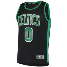 Load image into Gallery viewer, Men's Fanatics Branded Jayson Tatum Black Boston Celtics Fast Break Replica Jersey  Statement Edition  Black