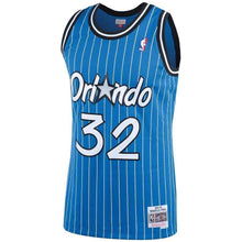 Load image into Gallery viewer, Men's Mitchell &amp; Ness Shaquille O'Neal Blue Orlando Magic  Hardwood Classics Swingman Jersey  Blue