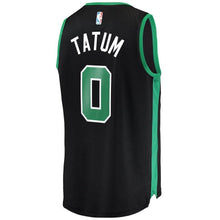 Load image into Gallery viewer, Men's Fanatics Branded Jayson Tatum Black Boston Celtics Fast Break Replica Jersey  Statement Edition  Black