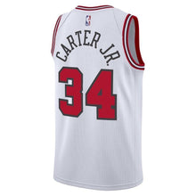 Load image into Gallery viewer, Men's Nike Wendell Carter Jr. White Chicago Bulls Swingman Sponsor Patch Jersey  Association Edition  White
