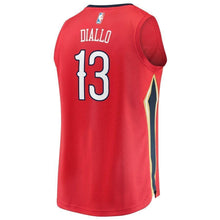 Load image into Gallery viewer, Men's Fanatics Branded Cheick Diallo Red New Orleans Pelicans Fast Break Replica Player Jersey  Statement Edition  Red