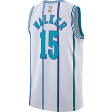 Load image into Gallery viewer, Men's Jordan Brand Kemba Walker White Charlotte Hornets Hardwood Classics Swingman Jersey   White