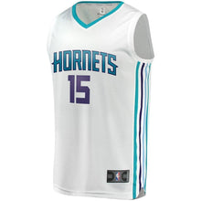Load image into Gallery viewer, Men's Fanatics Branded Kemba Walker White Charlotte Hornets Fast Break Replica Jersey  Association Edition   White