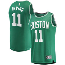 Load image into Gallery viewer, Men's Fanatics Branded Kyrie Irving Kelly Green Boston Celtics Fast Break Replica Player Jersey  Icon Edition  Green