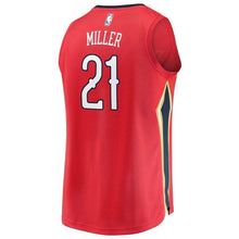 Load image into Gallery viewer, Men's Fanatics Branded Darius Miller Red New Orleans Pelicans Fast Break Replica Player Jersey  Statement Edition  Red
