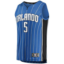 Load image into Gallery viewer, Men's Fanatics Branded Mohamed Bamba Blue Orlando Magic Fast Break Replica Jersey – Icon Edition  Blue