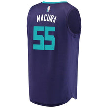 Load image into Gallery viewer, Men's Fanatics Branded J.P. Macura Purple Charlotte Hornets Fast Break Replica Player Jersey  Statement Edition  Purple
