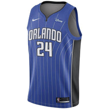 Load image into Gallery viewer, Men's Nike Khem Birch Royal Orlando Magic Swingman Sponsor Patch Jersey  Icon Edition  Blue