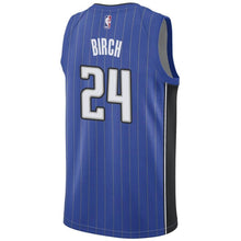 Load image into Gallery viewer, Men's Nike Khem Birch Royal Orlando Magic Swingman Sponsor Patch Jersey  Icon Edition  Blue