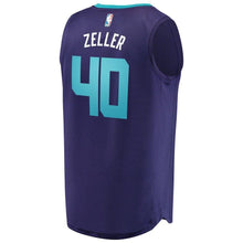 Load image into Gallery viewer, Men's Fanatics Branded Cody Zeller Purple Charlotte Hornets Fast Break Replica Player Jersey  Statement Edition  Purple