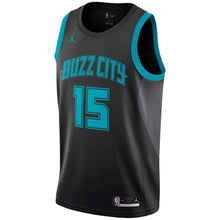 Load image into Gallery viewer, Men's Jordan Brand Kemba Walker Black Charlotte Hornets City Edition Swingman Jersey  Black