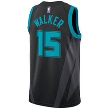 Load image into Gallery viewer, Men's Jordan Brand Kemba Walker Black Charlotte Hornets City Edition Swingman Jersey  Black