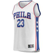 Load image into Gallery viewer, Men's Fanatics Branded Jimmy Butler White Philadelphia 7ers Fast Break Replica Jersey  Association Edition  White