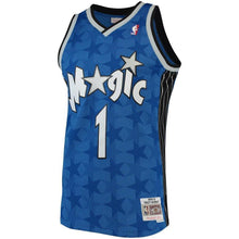 Load image into Gallery viewer, Men's Mitchell &amp; Ness Tracy McGrady Blue Orlando Magic  Hardwood Classics Swingman Jersey  Blue