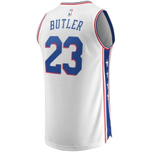 Load image into Gallery viewer, Men's Fanatics Branded Jimmy Butler White Philadelphia 7ers Fast Break Replica Jersey  Association Edition  White