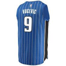 Load image into Gallery viewer, Men's Fanatics Branded Nikola Vucevic Blue Orlando Magic Fast Break Replica Player Jersey  Icon Edition  Blue