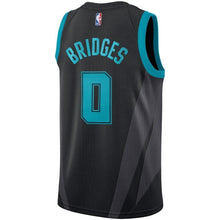 Load image into Gallery viewer, Men's Jordan Brand Miles Bridges Black Charlotte Hornets City Edition Swingman Jersey  Black
