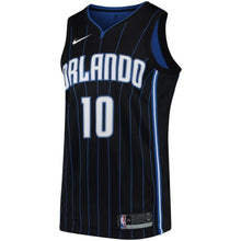 Load image into Gallery viewer, Men's Nike Evan Fournier Black Orlando Magic Swingman Jersey  Statement Edition  Black