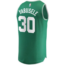 Load image into Gallery viewer, Men's Fanatics Branded Guerschon Yabusele Green Boston Celtics Fast Break Replica Player Jersey  Green
