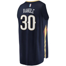 Load image into Gallery viewer, Men's Fanatics Branded Julius Randle Navy New Orleans Pelicans Fast Break Replica Jersey – Icon Edition  Navy
