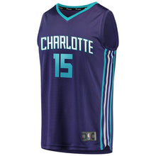 Load image into Gallery viewer, Men's Fanatics Branded Kemba Walker Purple Charlotte Hornets Fast Break Replica Jersey  Statement Edition  Purple